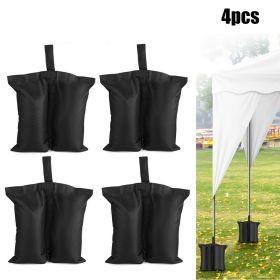 4pcs Waterproof Weights Sand Bag, Leg Weights For Outdoor Sun Shelter, Canopy, Tent, Leg Weights For Instant Outdoor Sun Shelter Canopy