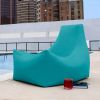 Jaxx Juniper Outdoor Bean Bag Patio Chair, Light Blue