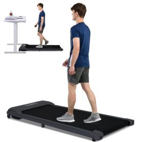 2 in 1 Under Desk Electric Treadmill 2.5HP, with Bluetooth APP and speaker, Remote Control, Display